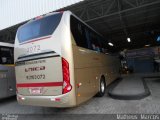 Transportes Única Petrópolis RJ 163.072 na cidade de Petrópolis, Rio de Janeiro, Brasil, por Matheus  Marcos. Número da foto: #1794001.