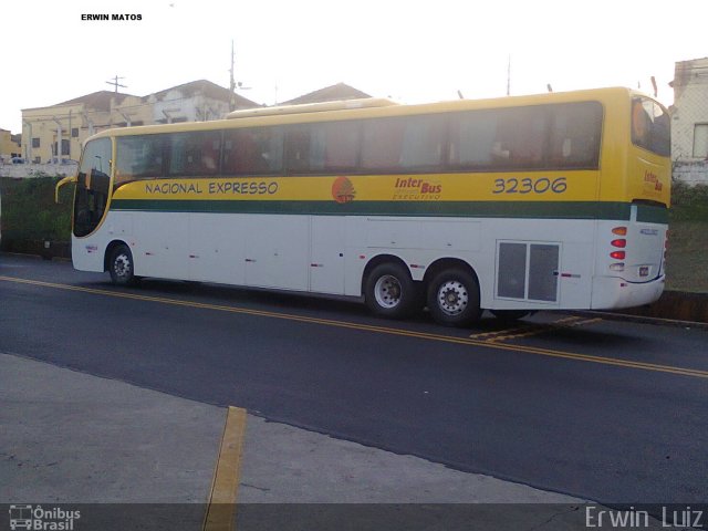 Nacional Expresso 32306 na cidade de Ribeirão Preto, São Paulo, Brasil, por Erwin  Luiz. ID da foto: 1794673.