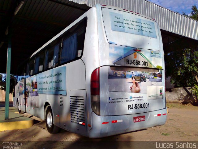 Expresso União RJ 558.001 na cidade de Jequitaí, Minas Gerais, Brasil, por Lucas Santos. Número da foto: #1797400.