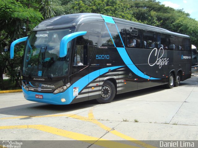 Empresa de Ônibus Nossa Senhora da Penha 52010 na cidade de São Paulo, São Paulo, Brasil, por Jonas  de Luca. Número da foto: #1796554.