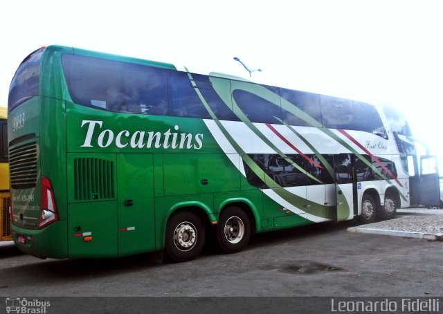 Tocantins Transportes e Turismo 3033 na cidade de Salvador, Bahia, Brasil, por Leonardo Fidelli. Número da foto: #1796830.