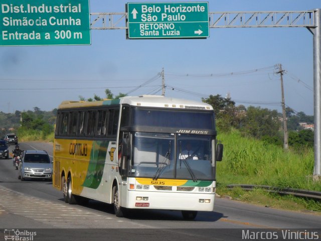Empresa Gontijo de Transportes 5835 na cidade de Sabará, Minas Gerais, Brasil, por Marcos Vinícius. Número da foto: #1797748.