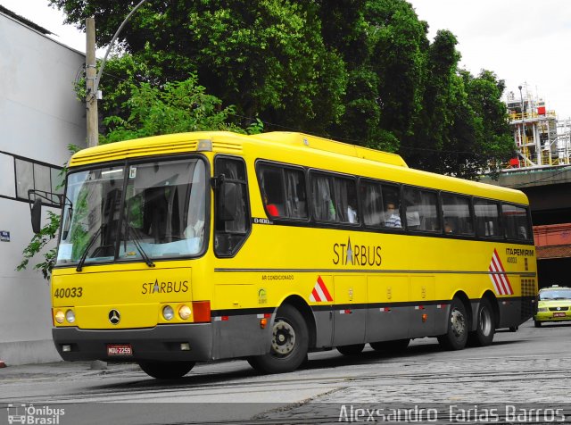 Viação Itapemirim 40033 na cidade de Rio de Janeiro, Rio de Janeiro, Brasil, por Alexsandro  Farias Barros. Número da foto: #1796216.