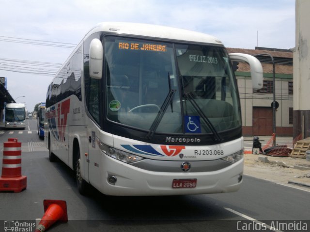 Viação Teresópolis RJ 203.068 na cidade de Rio de Janeiro, Rio de Janeiro, Brasil, por Carlos Almeida. Número da foto: #1796443.