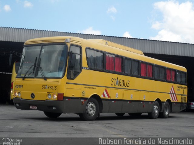 Viação Itapemirim 40191 na cidade de Rio de Janeiro, Rio de Janeiro, Brasil, por Robson Ferreira do Nascimento. ID da foto: 1796761.