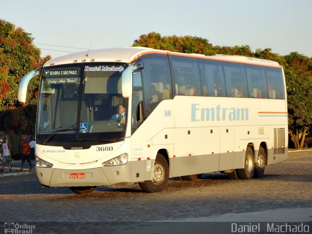Emtram 3680 na cidade de Vitória da Conquista, Bahia, Brasil, por Daniel  Machado. Número da foto: #1796721.
