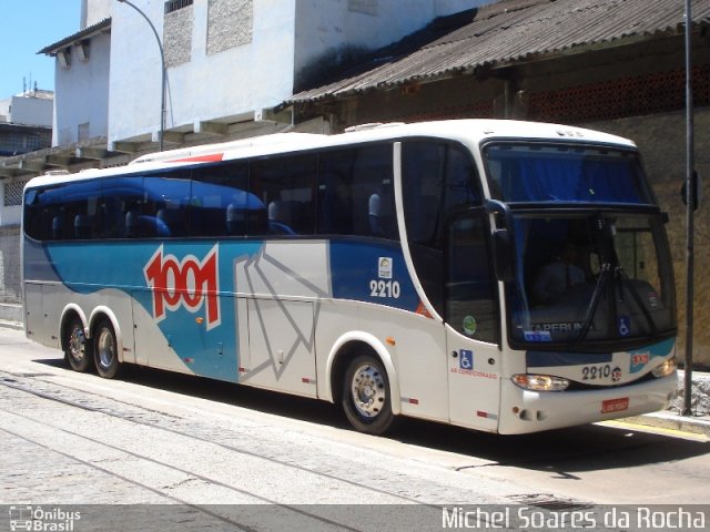 Auto Viação 1001 2210 na cidade de Rio de Janeiro, Rio de Janeiro, Brasil, por Michel Soares da Rocha. Número da foto: #1798970.