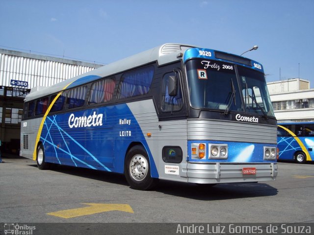 Viação Cometa 9020 na cidade de São Paulo, São Paulo, Brasil, por André Luiz Gomes de Souza. Número da foto: #1799403.