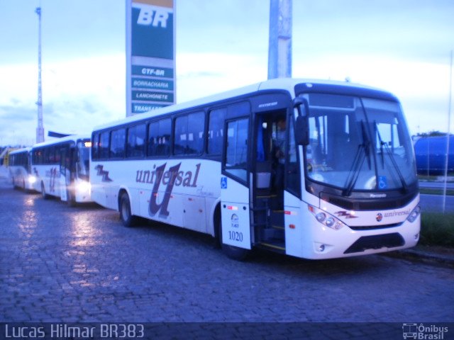 Universal Turismo 1020 na cidade de Extrema, Minas Gerais, Brasil, por Jose Hilmar. Número da foto: #1799061.