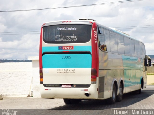 Empresa de Ônibus Nossa Senhora da Penha 35085 na cidade de Vitória da Conquista, Bahia, Brasil, por Daniel  Machado. Número da foto: #1799611.