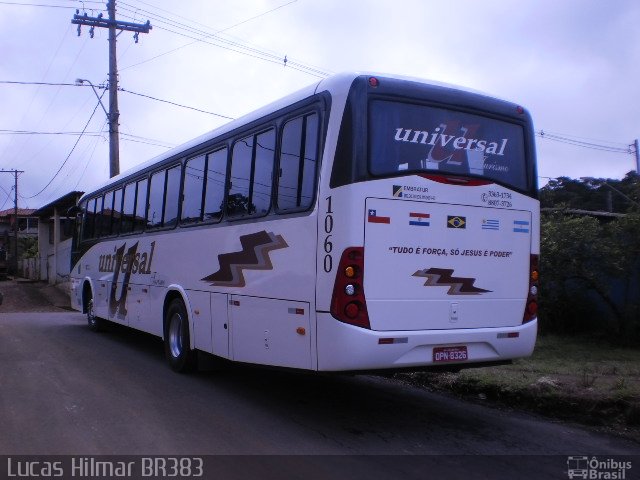 Universal Turismo 1060 na cidade de Lagoa Dourada, Minas Gerais, Brasil, por Jose Hilmar. Número da foto: #1799063.
