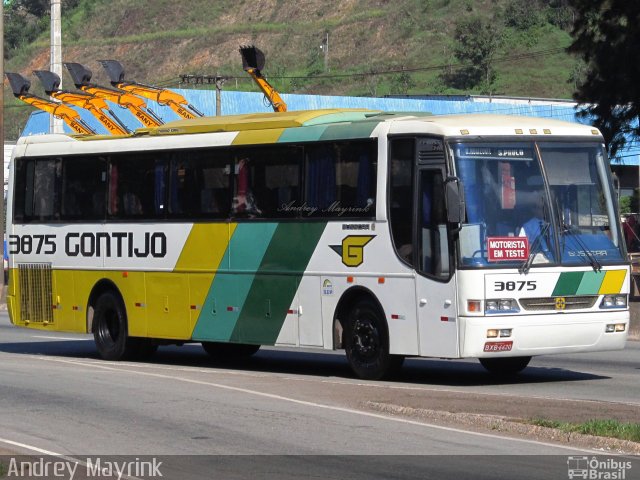 Empresa Gontijo de Transportes 3875 na cidade de Belo Horizonte, Minas Gerais, Brasil, por Andrey Gustavo. ID da foto: 1801268.