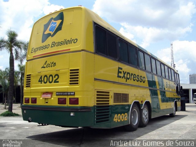 Expresso Brasileiro 4002 na cidade de São Paulo, São Paulo, Brasil, por André Luiz Gomes de Souza. Número da foto: #1801232.
