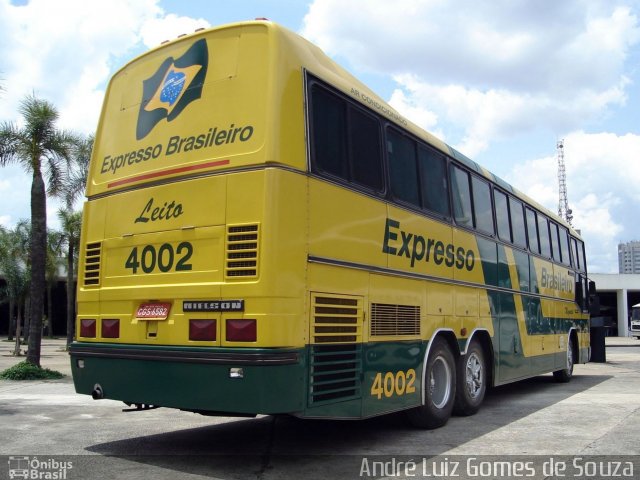 Expresso Brasileiro 4002 na cidade de São Paulo, São Paulo, Brasil, por André Luiz Gomes de Souza. ID da foto: 1801232.