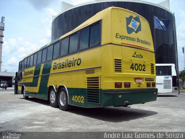Expresso Brasileiro 4002 na cidade de São Paulo, São Paulo, Brasil, por André Luiz Gomes de Souza. Número da foto: #1801248.