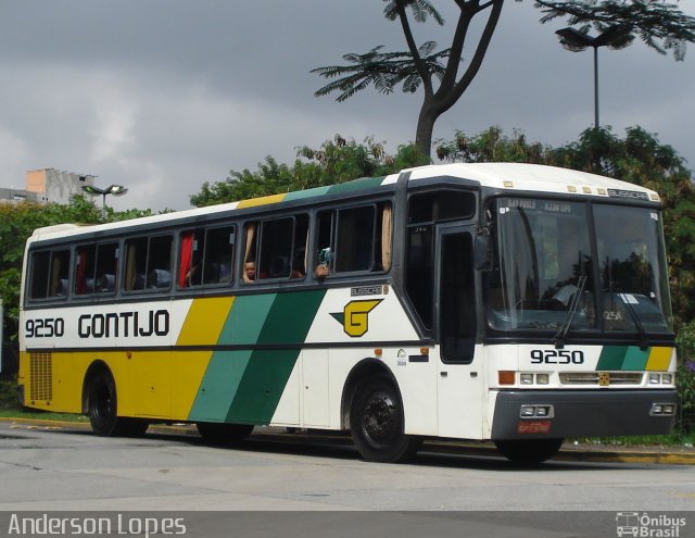 Empresa Gontijo de Transportes 9250 na cidade de São Paulo, São Paulo, Brasil, por Anderson Lopes. ID da foto: 1800328.