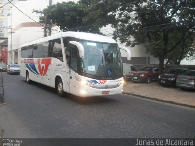 Viação Teresópolis RJ 203.071 na cidade de Duque de Caxias, Rio de Janeiro, Brasil, por Jonas Alcantara. ID da foto: 1800025.