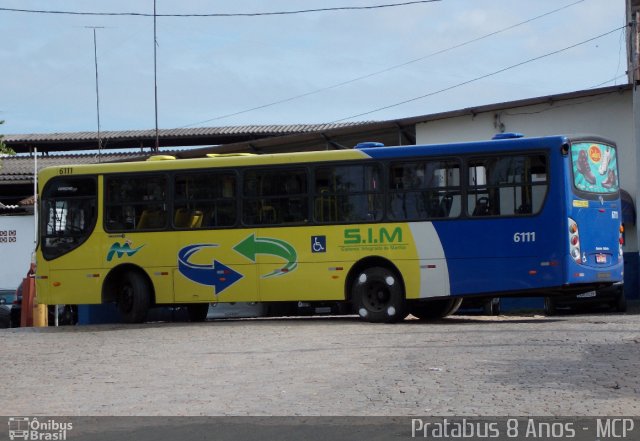 Empresa Circular de Marília 6111 na cidade de Marília, São Paulo, Brasil, por Cristiano Soares da Silva. Número da foto: #1801548.
