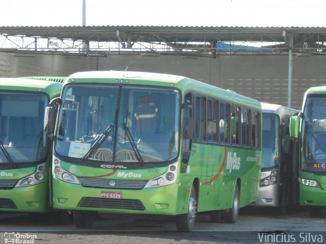 MyBus 3330 na cidade de Recife, Pernambuco, Brasil, por Vinicius Silva. Número da foto: #1799744.