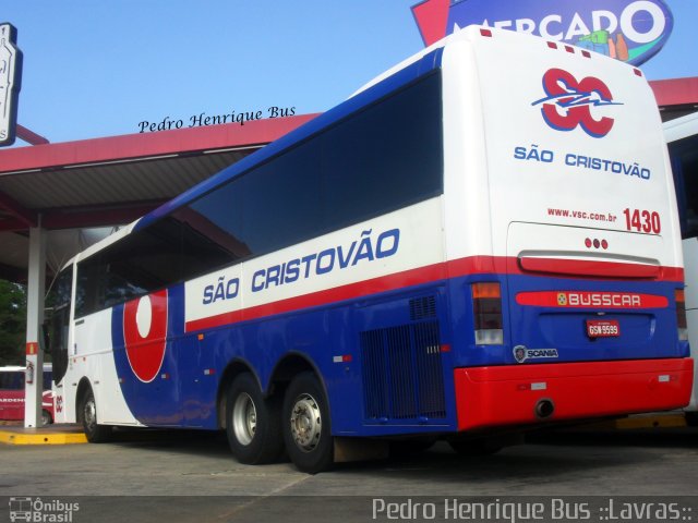 Viação São Cristóvão 1430 na cidade de Ribeirão Vermelho, Minas Gerais, Brasil, por Pedro Henrique Gumercindo da Silva. Número da foto: #1799932.