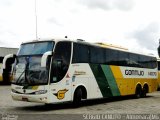 Empresa Gontijo de Transportes 14070 na cidade de Almenara, Minas Gerais, Brasil, por Sérgio Augusto Braga Canuto. Número da foto: #:id.