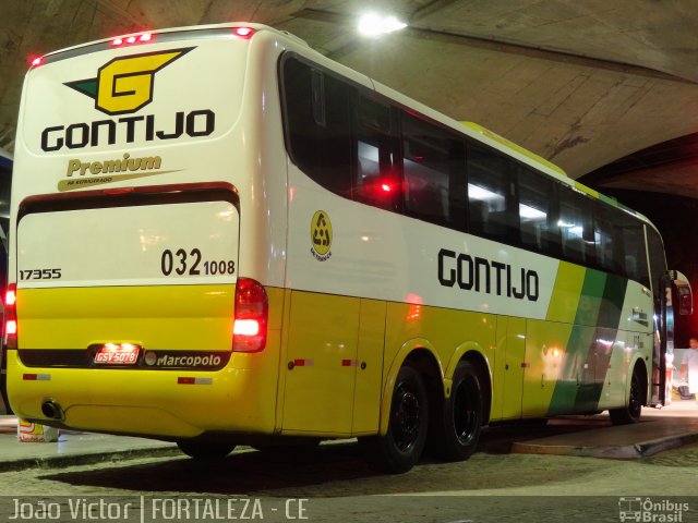 Empresa Gontijo de Transportes 008 na cidade de Fortaleza, Ceará, Brasil, por João Victor. ID da foto: 1803557.