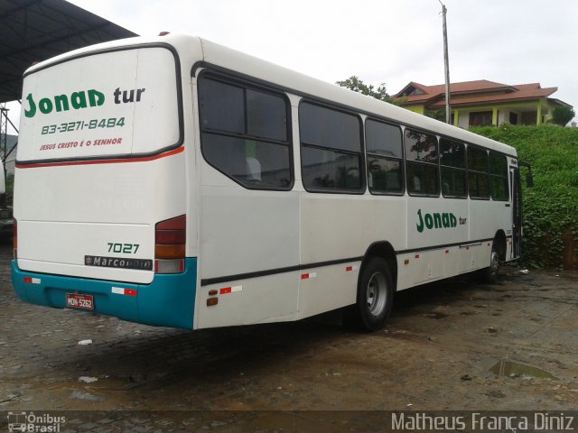 Jonas Turismo 7027 na cidade de Guarabira, Paraíba, Brasil, por Matheus França Diniz. Número da foto: #1802340.