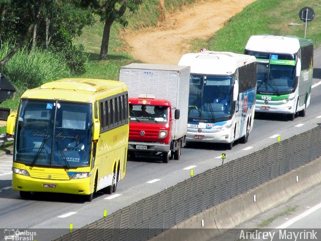 Viação Itapemirim 9029 na cidade de Aparecida, São Paulo, Brasil, por Andrey Gustavo. Número da foto: #1802616.