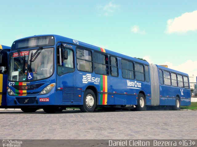 Expresso Vera Cruz 472 na cidade de Jaboatão dos Guararapes, Pernambuco, Brasil, por Daniel Cleiton  Bezerra. Número da foto: #1802022.