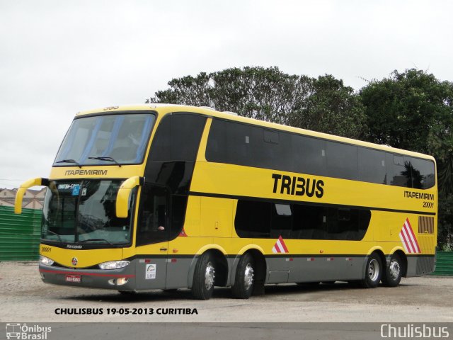 Viação Itapemirim 20001 na cidade de Curitiba, Paraná, Brasil, por Paulo Roberto Chulis. Número da foto: #1804757.