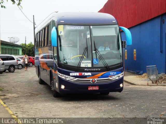 Breda Transportes e Serviços 1831 na cidade de Mongaguá, São Paulo, Brasil, por Lucas Nunes Fernandes. ID da foto: 1805058.