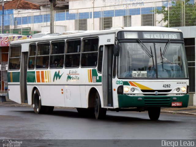 Empresa Circular de Marília 4282 na cidade de Marília, São Paulo, Brasil, por Diego Leão. Número da foto: #1805530.