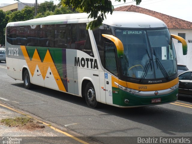 Viação Motta 21752 na cidade de Presidente Prudente, São Paulo, Brasil, por Beatriz Fernandes. Número da foto: #1804889.