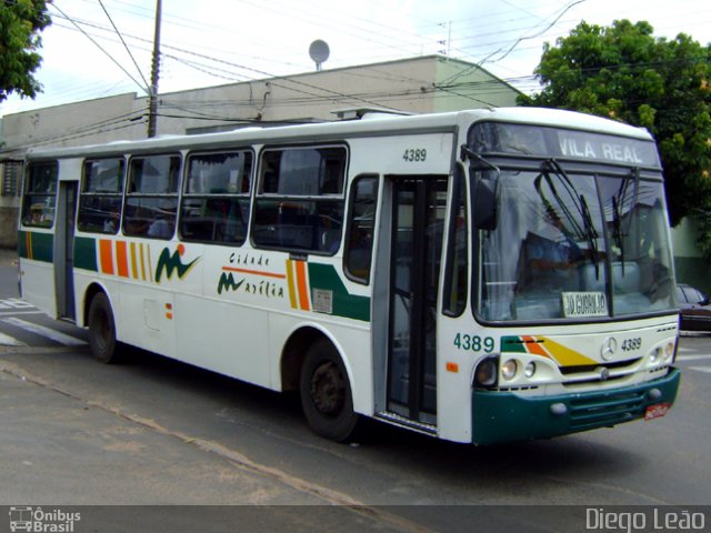 Empresa Circular de Marília 4389 na cidade de Marília, São Paulo, Brasil, por Diego Leão. Número da foto: #1805522.