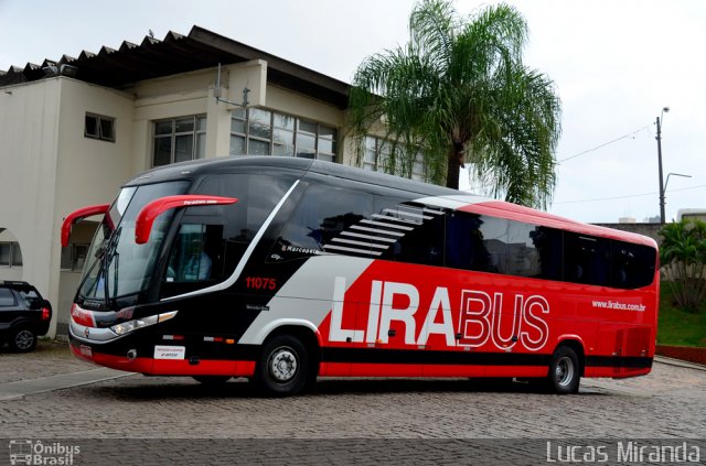 Lirabus 11075 na cidade de Campinas, São Paulo, Brasil, por Lucas Miranda. Número da foto: #1804301.