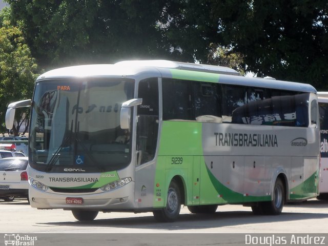 Transbrasiliana Transportes e Turismo 51239 na cidade de Goiânia, Goiás, Brasil, por Douglas Andrez. Número da foto: #1804206.