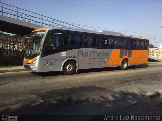 Transturismo Rio Minho RJ 166.083 na cidade de Mesquita, Rio de Janeiro, Brasil, por André Luiz Nascimento. Número da foto: #1805964.