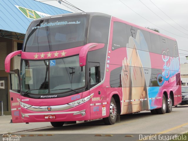 Lidia Turismo 4012 na cidade de Florianópolis, Santa Catarina, Brasil, por Daniel Guardiola. ID da foto: 1804607.