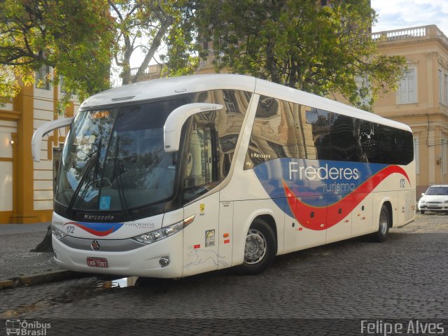 Expresso Frederes > Frederes Turismo 172 na cidade de Pelotas, Rio Grande do Sul, Brasil, por Felipe Alves. Número da foto: #1805993.