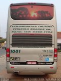 Transportes Thomaz 1001 na cidade de Trindade, Goiás, Brasil, por Paulo Roberto de Morais Amorim. Número da foto: #:id.