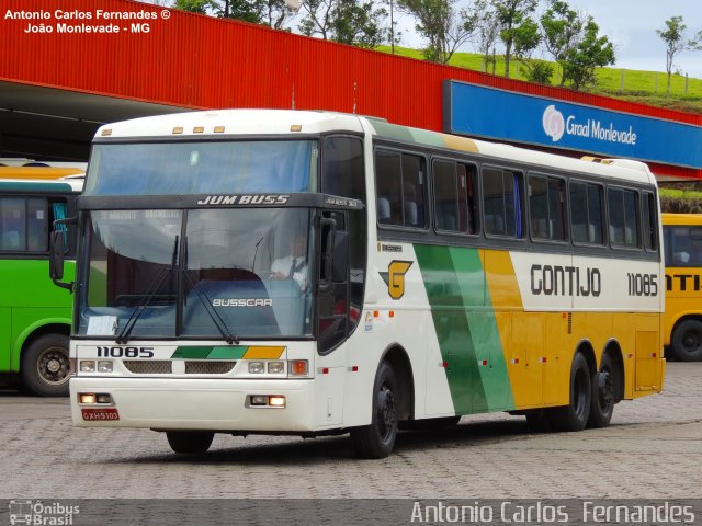 Empresa Gontijo de Transportes 11085 na cidade de João Monlevade, Minas Gerais, Brasil, por Antonio Carlos Fernandes. ID da foto: 1769558.