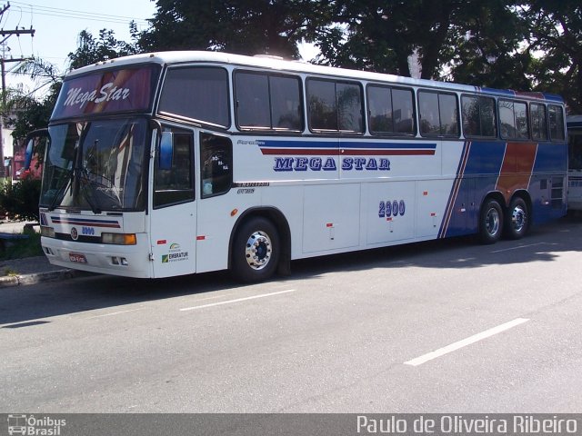 Mega Star Transportadora Turistica 2900 na cidade de Osasco, São Paulo, Brasil, por Paulo de Oliveira Ribeiro. Número da foto: #1769728.