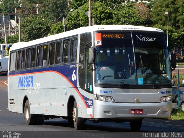 Viação Nasser 215075 na cidade de Ribeirão Preto, São Paulo, Brasil, por Fernando Reis. Número da foto: #1770115.