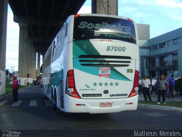 Soalheiro Transporte Rodoviário 87000 na cidade de Vitória, Espírito Santo, Brasil, por Matheus Mendes. ID da foto: 1769308.