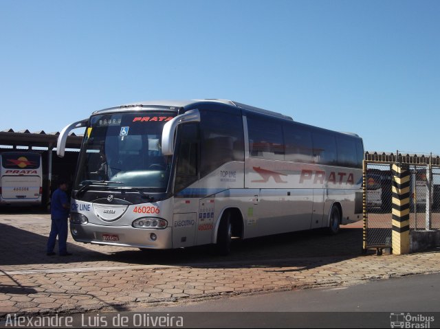 Expresso de Prata 460206 na cidade de Botucatu, São Paulo, Brasil, por Alexandre  Luis de Oliveira. Número da foto: #1770462.