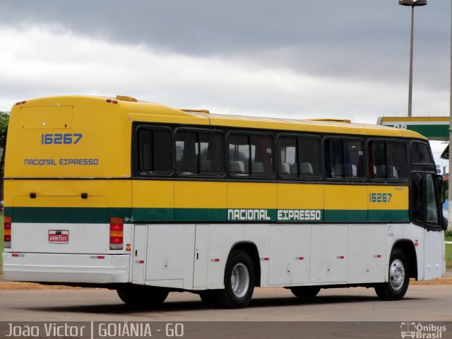 Nacional Expresso 16267 na cidade de Goiânia, Goiás, Brasil, por João Victor. ID da foto: 1768988.