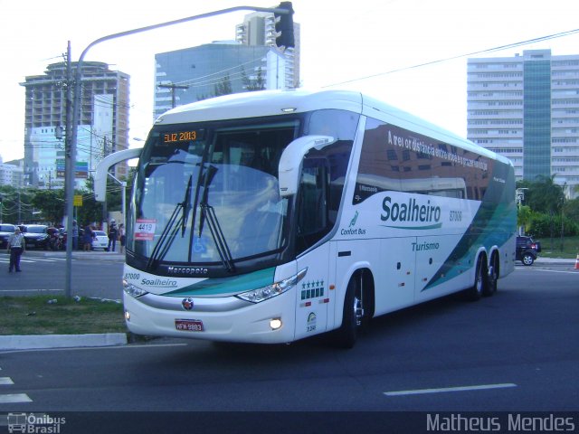 Soalheiro Transporte Rodoviário 87000 na cidade de Vitória, Espírito Santo, Brasil, por Matheus Mendes. Número da foto: #1769307.