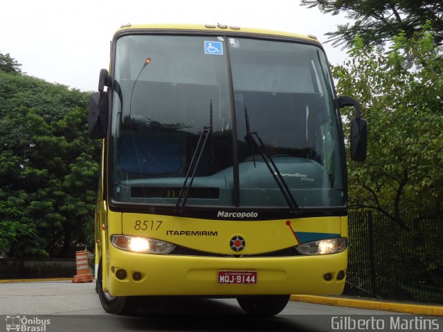 Viação Itapemirim 8517 na cidade de São Paulo, São Paulo, Brasil, por Gilberto Martins. Número da foto: #1769553.