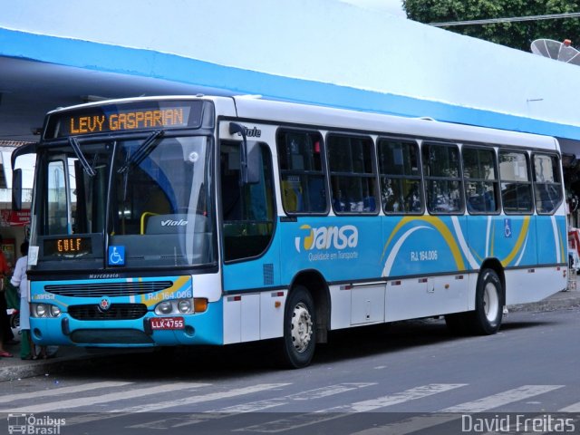 TRANSA - Transa Transporte Coletivo RJ 164.006 na cidade de Três Rios, Rio de Janeiro, Brasil, por David Freitas. Número da foto: #1807963.