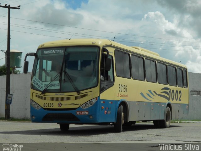 Expresso 1002 80136 na cidade de Recife, Pernambuco, Brasil, por Vinicius Silva. Número da foto: #1807746.